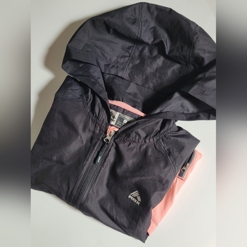 RBX Black and Pink Hooded Jacket